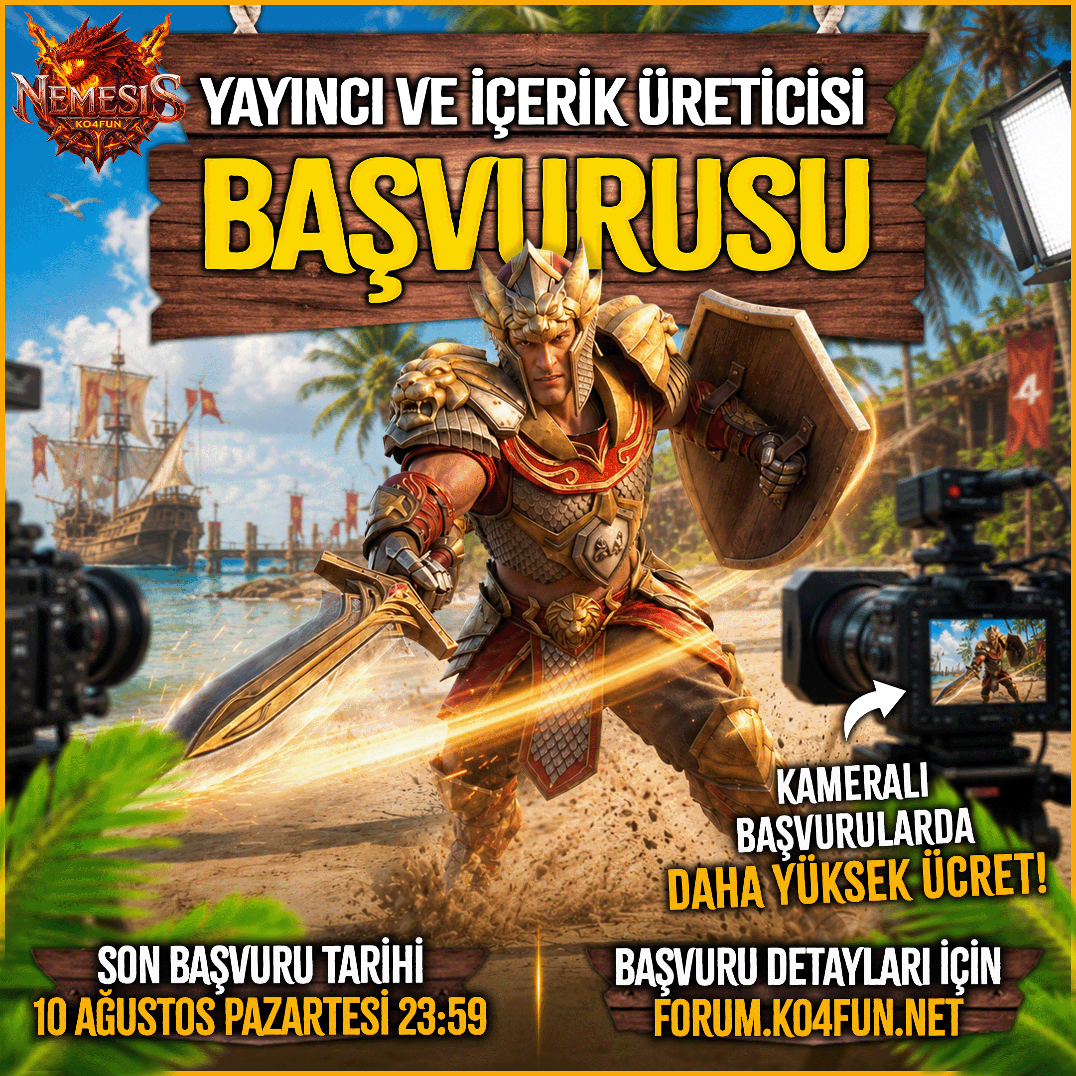 Sponsor Yayıncı ve İçerik Üreticisi Başvuru Detayları