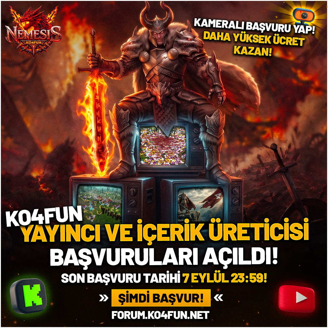 Yayıncı Başvurusu